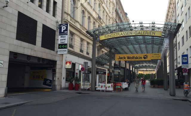 Tiefgarage Kärntnerringgarage in Wien