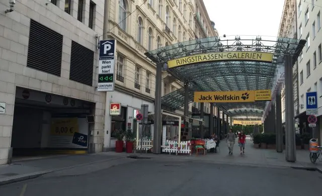Tiefgarage Kärntnerringgarage in Wien
