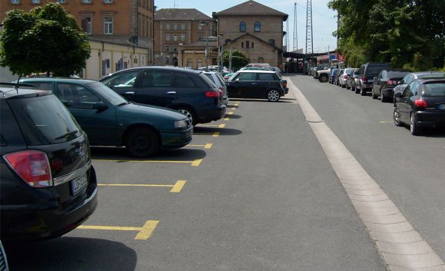 Parkplatz Bahnhof in Lichtenfels