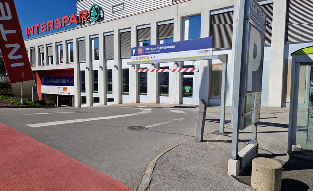 Tiefgarage Interspar Garage in Villach