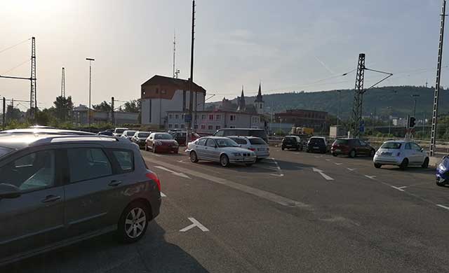 Parkplatz Bahnhof in Bingen am Rhein