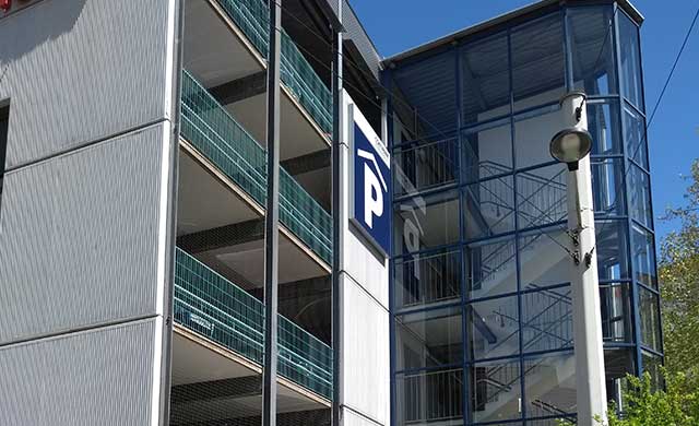 Parkhaus Zentrum in Zwickau