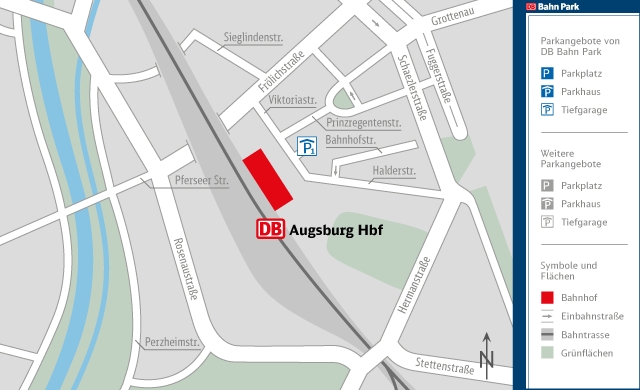 Tiefgarage Viktoria-Passage in Augsburg