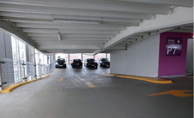 Parkhaus Bahnhof in Gießen