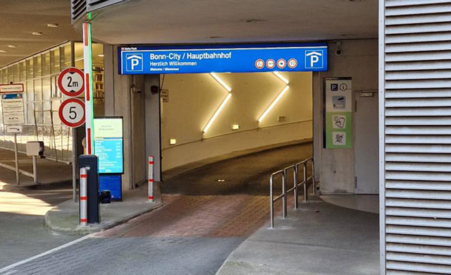 Parkhaus City / Hauptbahnhof in Bonn