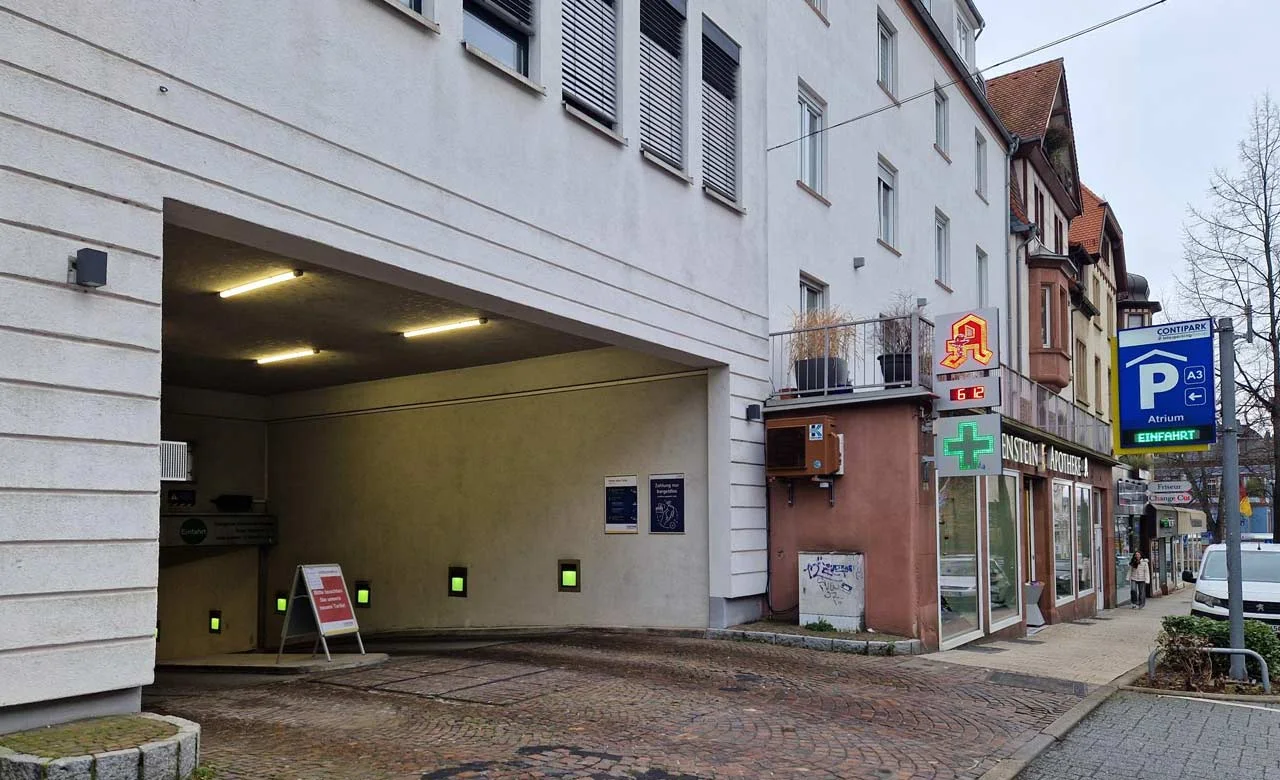 Tiefgarage Atrium in Weinheim