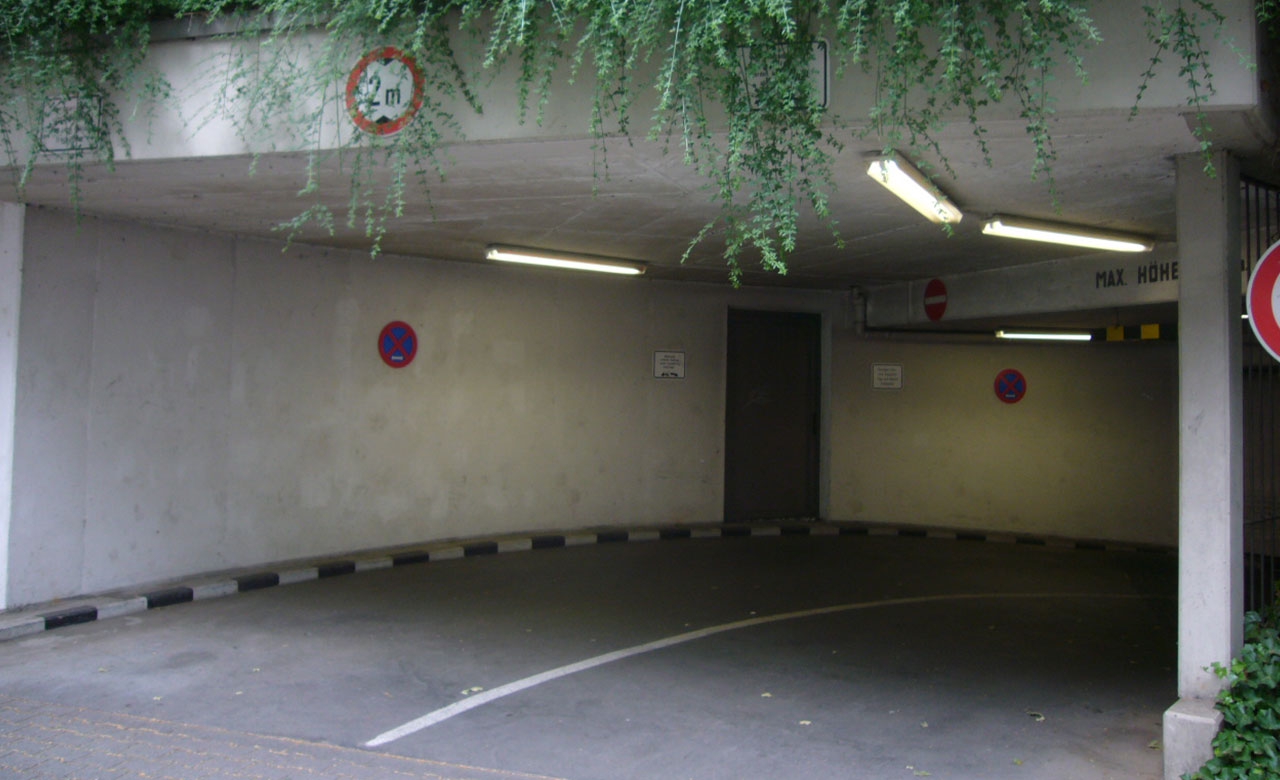Leo-Statz-Platz Quartiersgarage Einfahrt