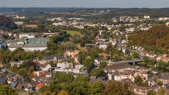 Skyline der Stadt Hagen