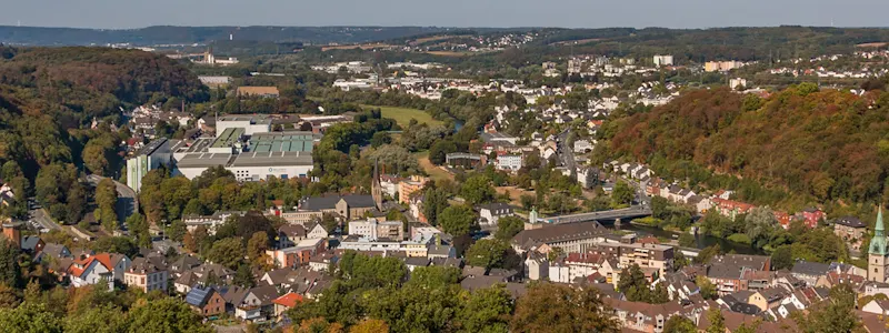 Skyline der Stadt Hagen