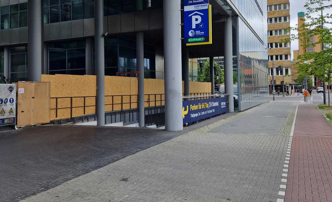 Tiefgarage Potsdamer Center in Berlin