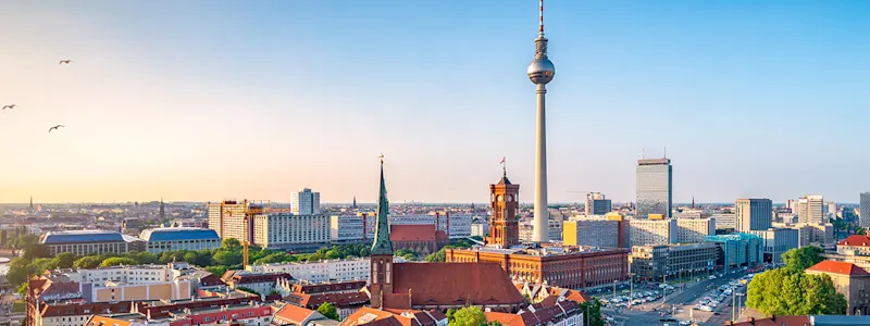 Skyline der Stadt Berlin