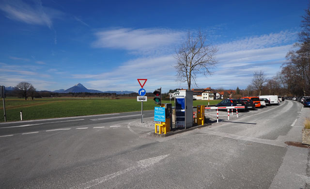 Parkplatz Tiergarten Hellbrunn