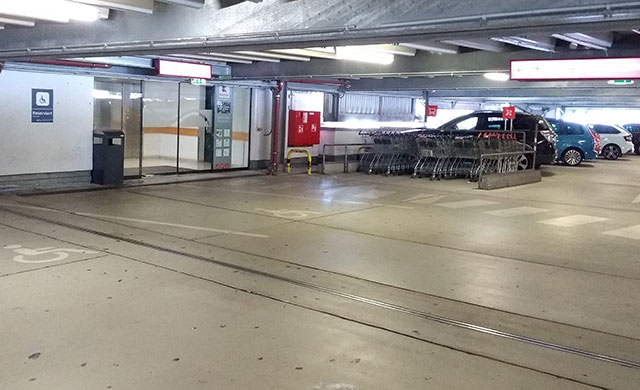 Parkhaus Mühlbach-Center in Radolfzell