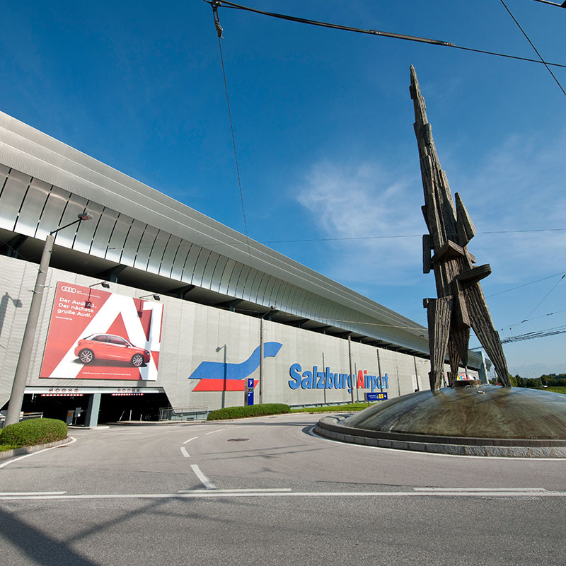 Salzburg Airport Carport