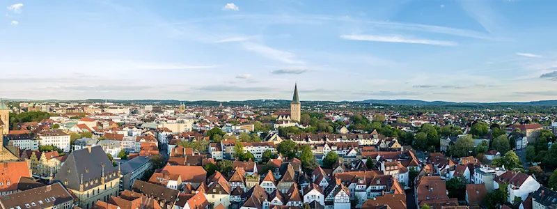 Skyline der Stadt Osnabrück