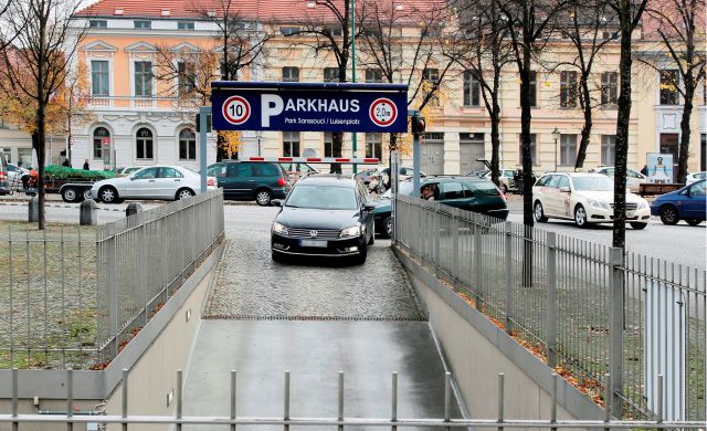 Tiefgarage Luisenplatz in Potsdam