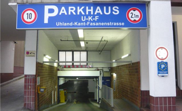 Parkhaus Uhland-/Kant-/Fasanenstr. (UKF) in Berlin