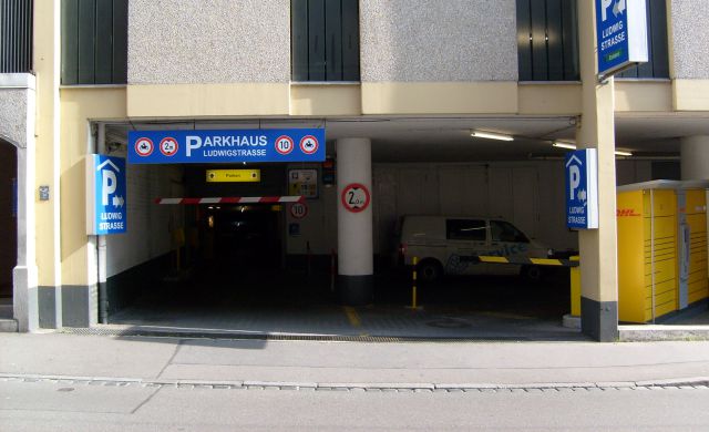 Parkhaus Ludwigstr. in Augsburg