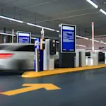 Parking in a country