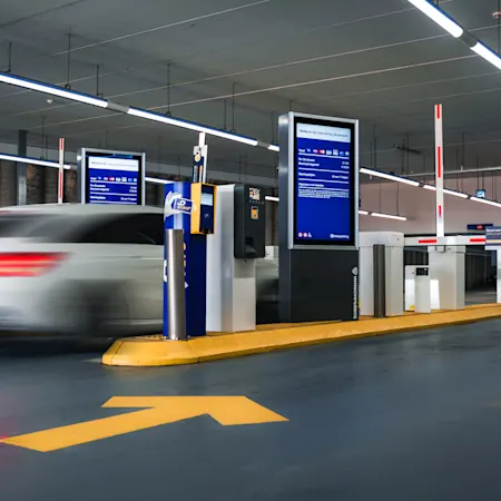 Parking in a country