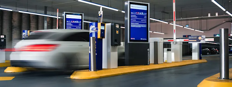 Parking in a country