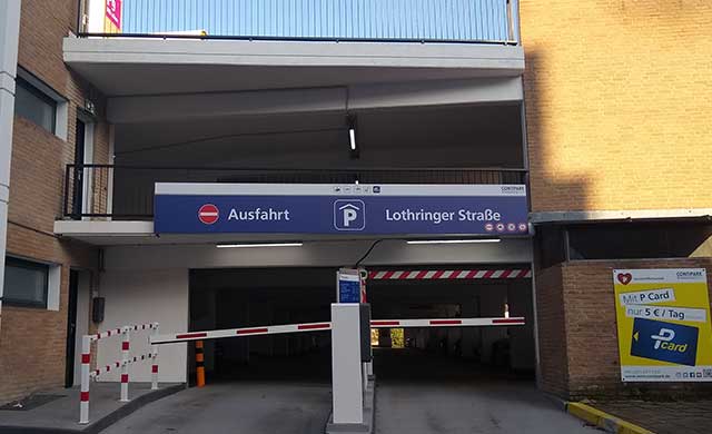 Parkhaus Lothringer Straße in Aachen