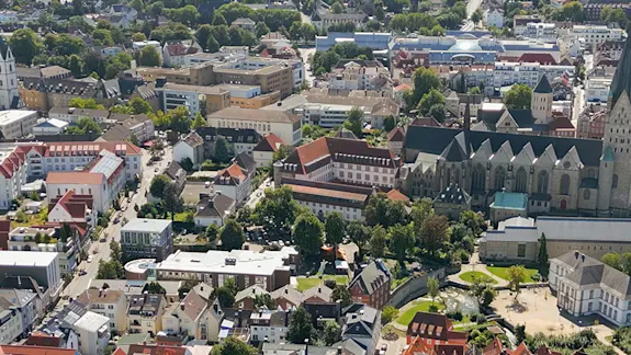 Skyline der Stadt Paderborn