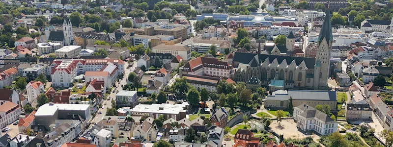 Skyline der Stadt Paderborn