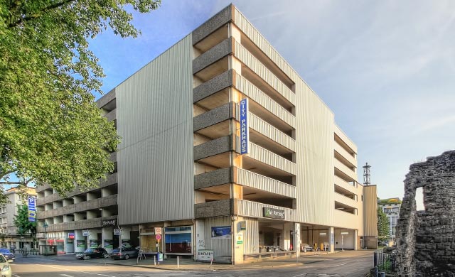 Parkhaus City in Duisburg