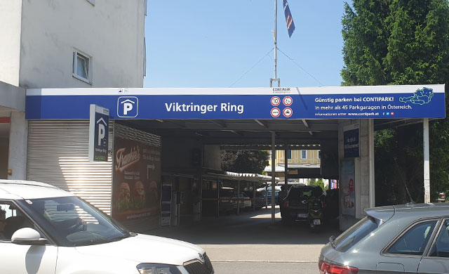 Parkplatz Viktringer Ring in Wien