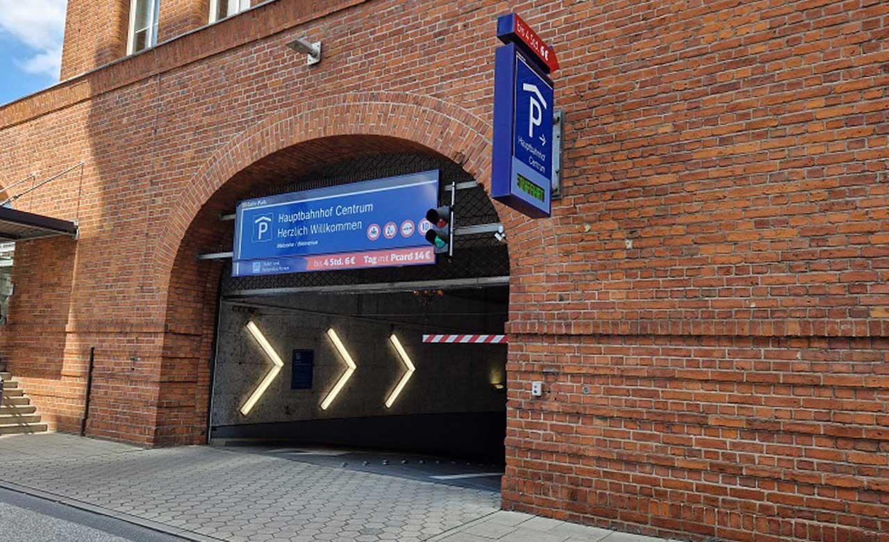 Parkhaus Hauptbahnhof Centrum Hamburg