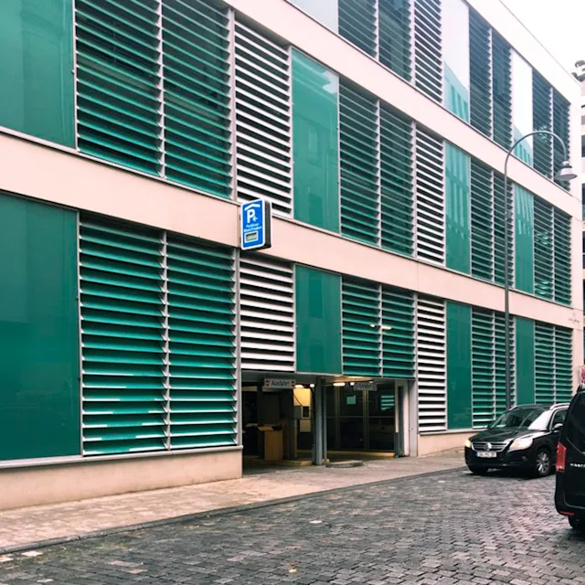 das Parkhaus RheinTriadem in Köln