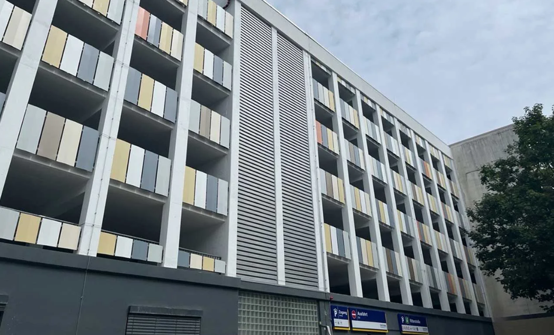 Parkhaus Ritterstraße in Bielefeld