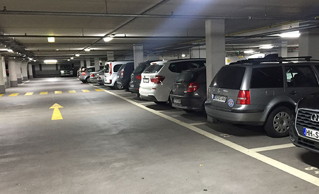 Parkhaus Freiburg Zentrum Oberwiehre in Freiburg