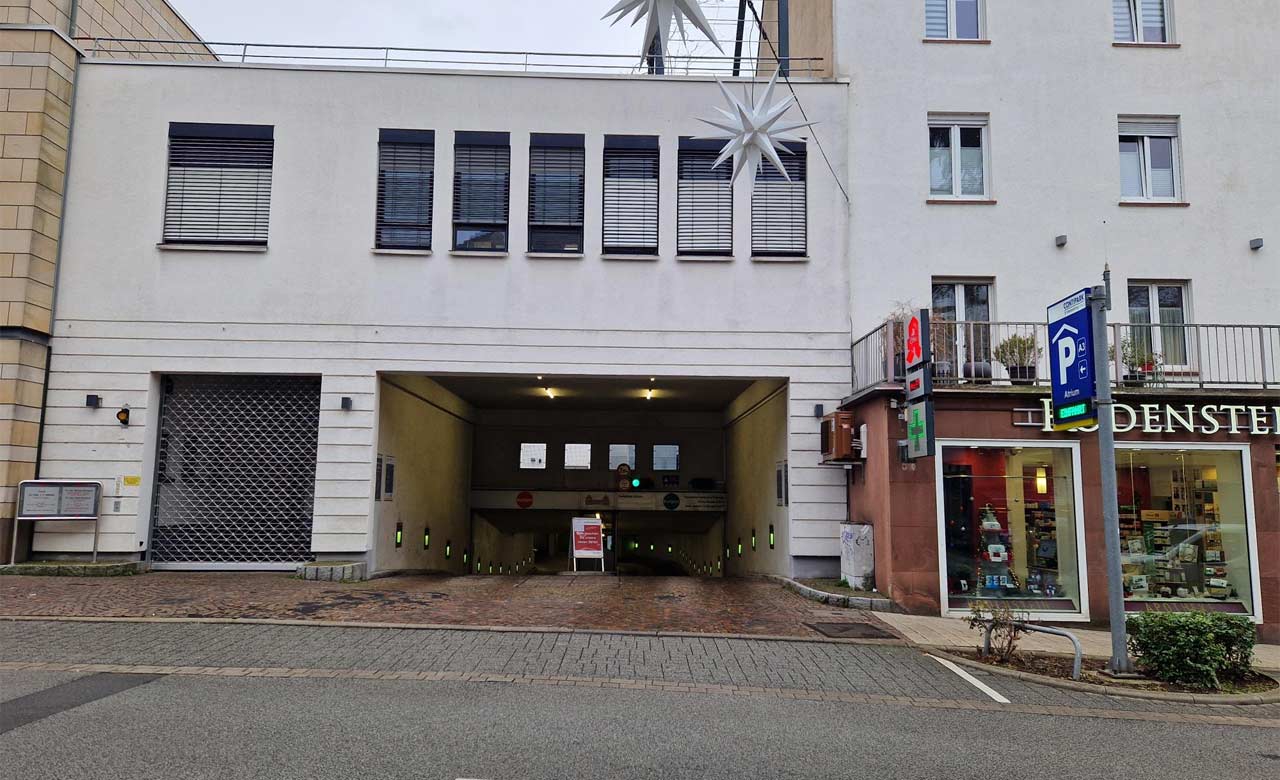 Tiefgarage Atrium in Weinheim
