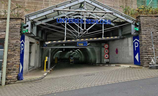 Tiefgarage Unteres Schloss in Siegen