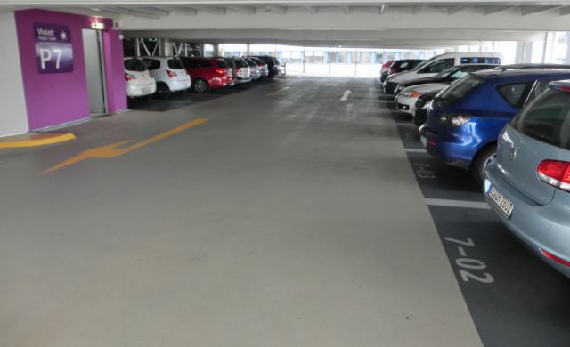 Parkhaus Bahnhof in Gießen
