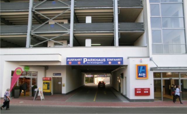 Parkhaus Kronengarten in Hilden