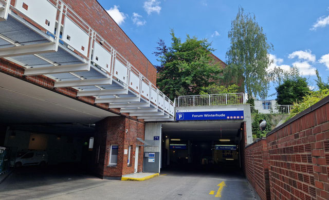 Parkhaus Winterhuder Markt in Hamburg