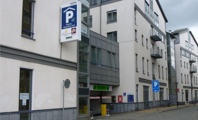 Parkhaus Galerie Rostocker Hof in Rostock