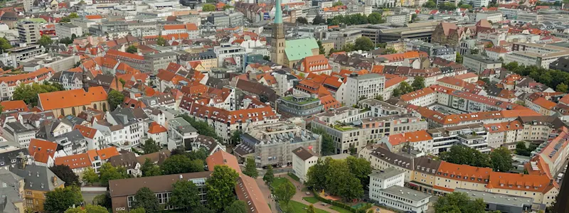Skyline der Stadt Bielefeld
