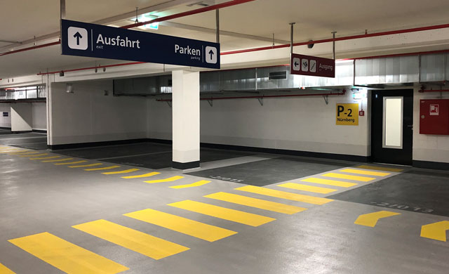 Tiefgarage Friedrichsforum (Stadthalle) in Bayreuth