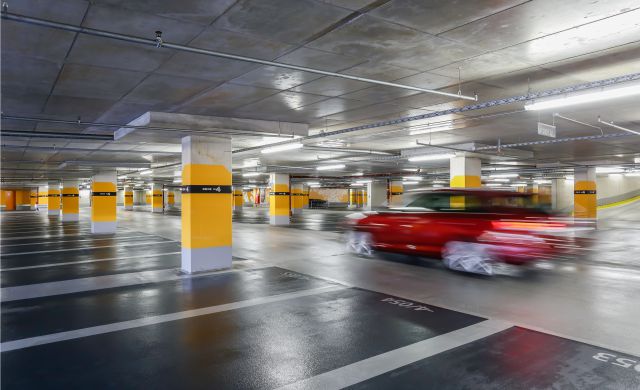 Parkdeck Shopping Center Hofgarten in Solingen