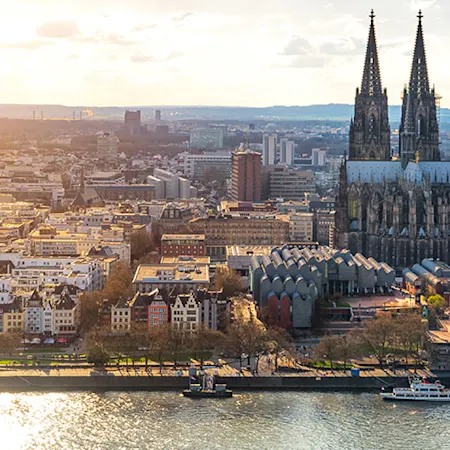 Skyline der Stadt Köln