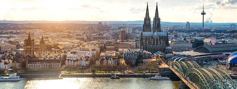 Skyline der Stadt Köln