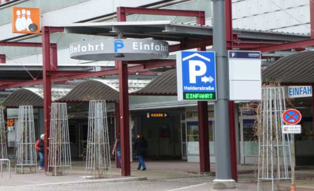 Parkhaus Halderstr. in Augsburg