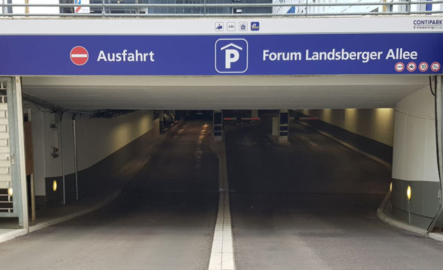 Parkhaus Forum Landsberger Allee Berlin