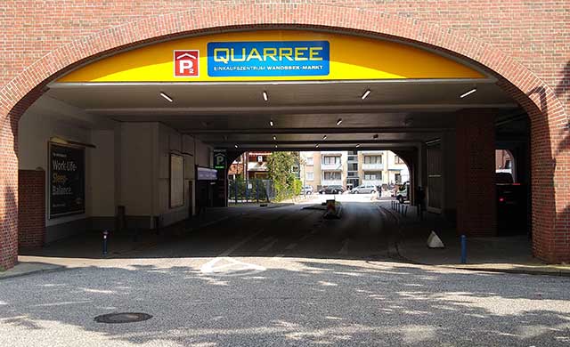 Tiefgarage Quarree in Hamburg