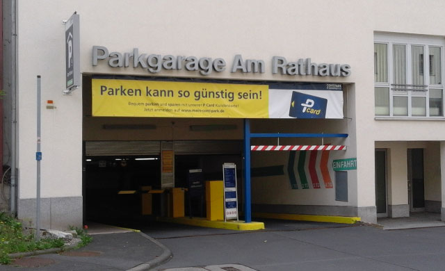 Parkhaus Am Rathaus in Suhl