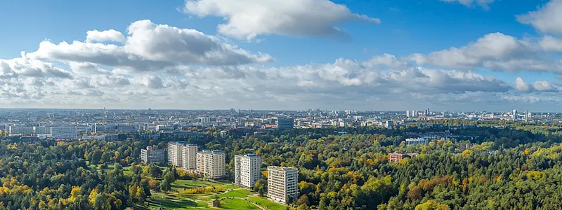 Skyline der Stadt Darmstadt